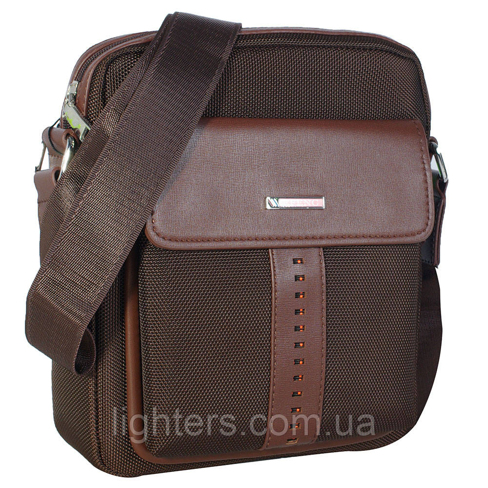 Сумка чоловіча Effeng для документів коричнева 54277, фото 1