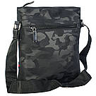 Сумка чоловіча Effeng через плече чорна 54256, фото 2