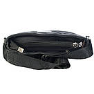 Сумка чоловіча Effeng через плече чорна 54256, фото 3