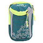 Спортивна сумка для смартфона на руку Tanluhu смарагд, фото 2