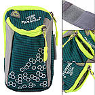 Спортивна сумка для смартфона на руку Tanluhu смарагд, фото 6