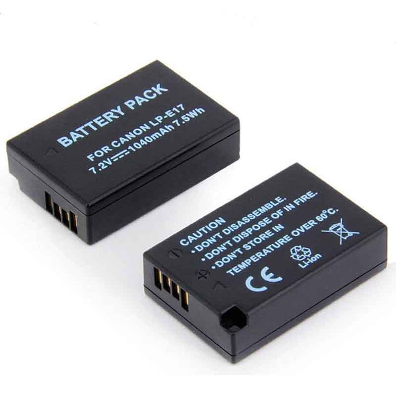 Акумулятор LP-E17 для фотоапаратів CANON 850D, 250D, EOS M6 Mark II, EOS RP - аналог 1040 ma