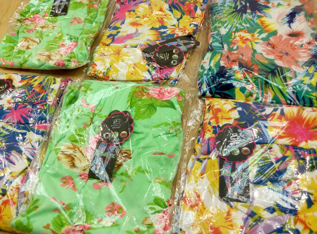 Облегающие летние женские лосины с поясом цветные PANYIXIN 805 размеры 5xl-6xl-7xl ЛЖЛ-3034 - фото 5 - id-p556199912