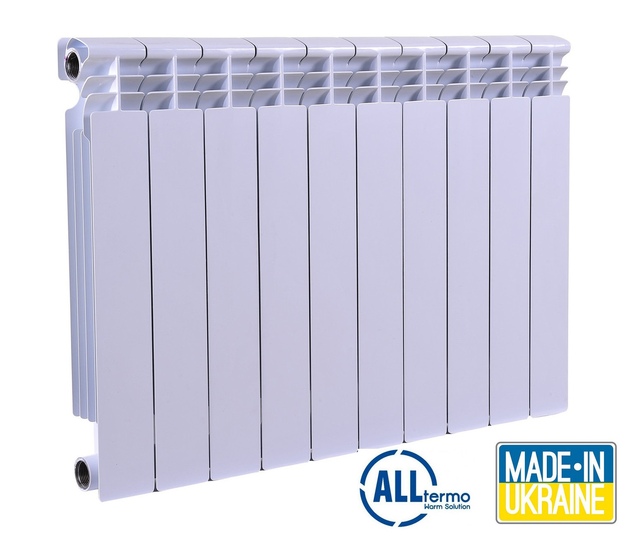 Радіатори Alltermo Uno 500/80 з алюмінію в Україні.