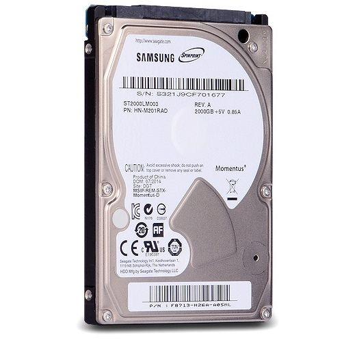 Накопичувач 2.5" Seagate 2000GB 5400rpm 32MB (ST2000LM003) SATA III