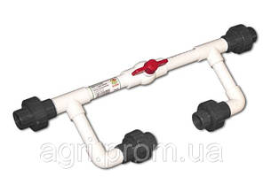 Байпас для інжектора Вентурі 3/4" з нарізним з'єднанням 3/4"