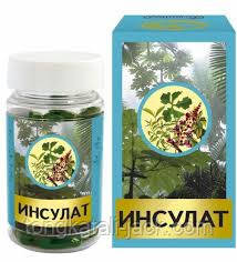 Інсулат капсули No 60 — контроль рівня цукру в крові, фото 1