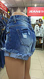 Жіночі джинсові шорти американка, фото 4