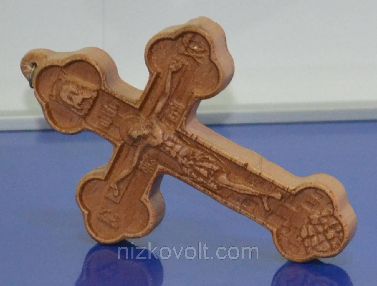 Крест нательный деревянный (80х120х15) - фото 3 - id-p27469162