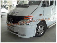 Передний бампер с противотуманками Era под покраску на Mercedes Sprinter 1995-2006