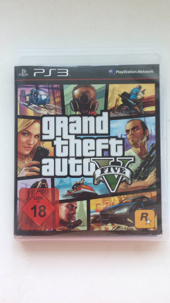 Відео гра GTA5/ Grand Theft Auto 5 (PS3) pyc.