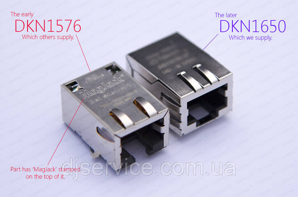 Оригинальный коннектор Link BEL FUSE MagJack DKN1576 DKN1650 на плату cdj2000, cdj900 - фото 8 - id-p80319501