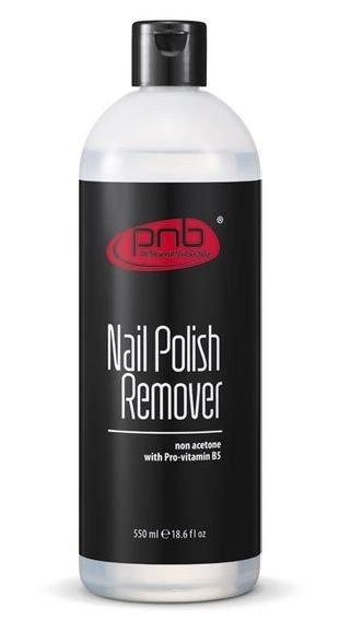 Рідина для зняття лаку без вмісту ацетону Polish Remover PNB 550 мл
