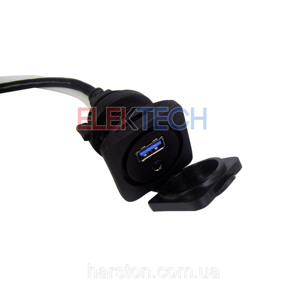 Врізний морський перехідник 3,5 мм у RCA і USB 3.0, фото 1