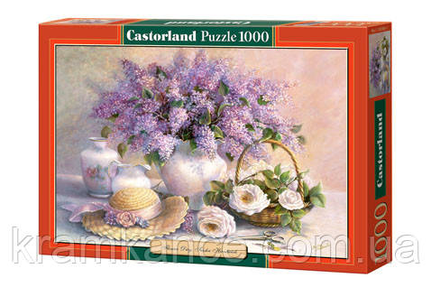 Пазли CASTORLAND 1000 "Квіти" ПЗ-102006