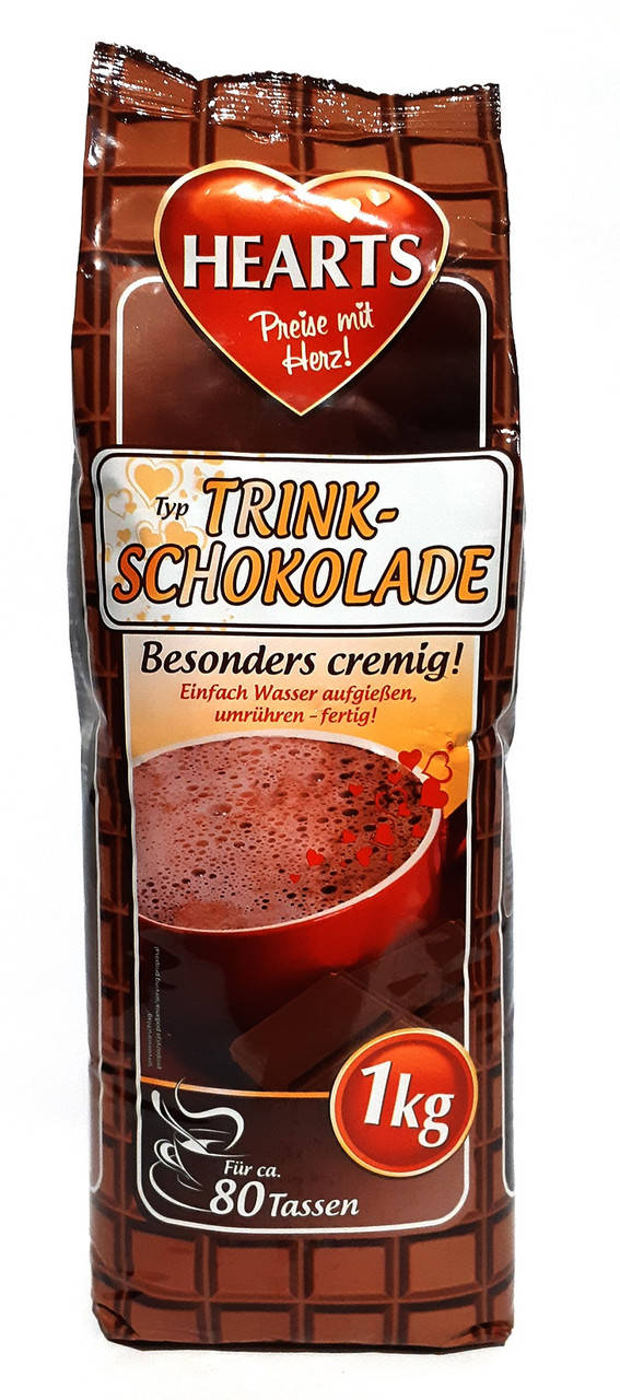 

Hearts Cappuccino Trink Schokolade