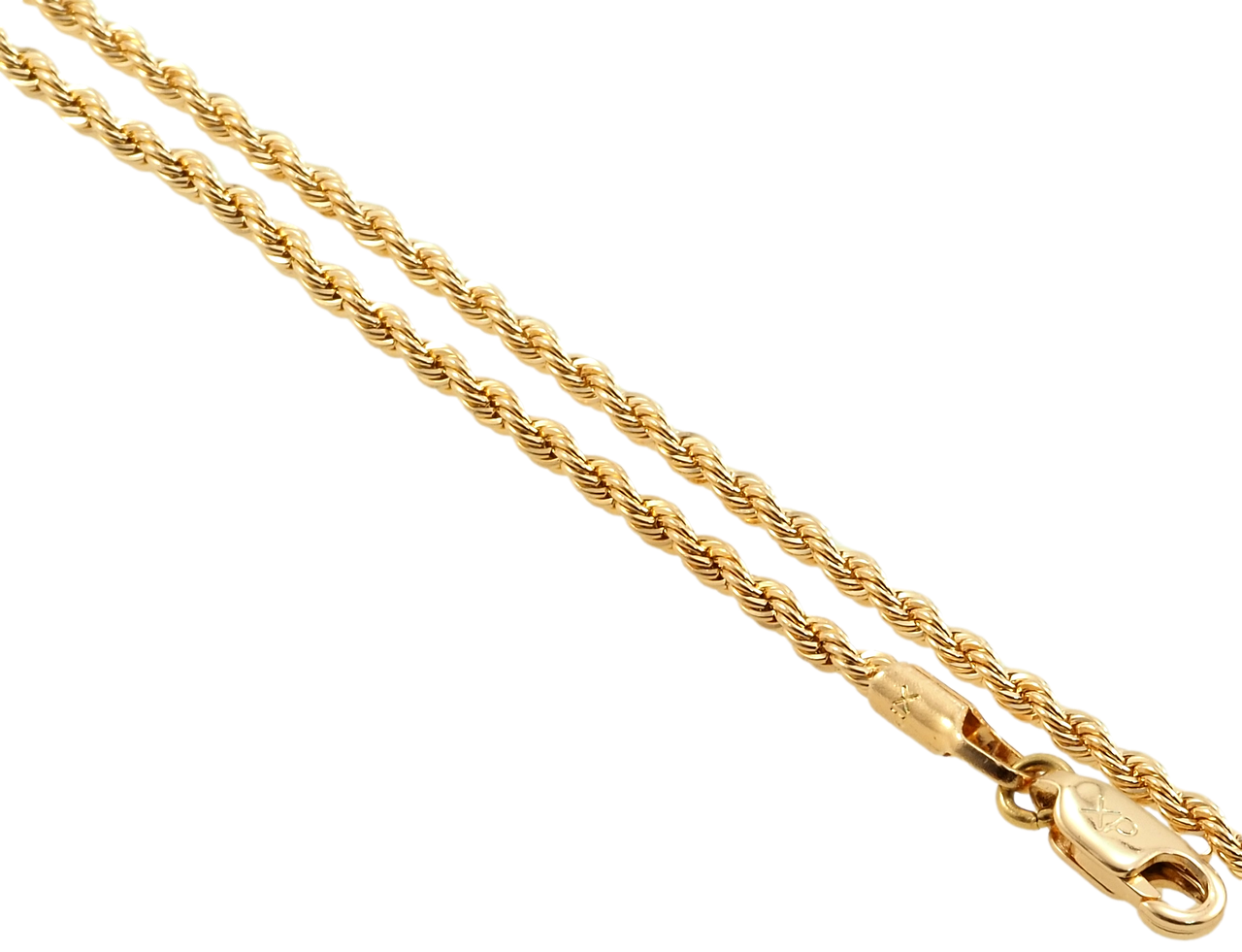 

Цепочка Xuping Позолота 18K "Плетение Веревка" длина 45см х 2мм