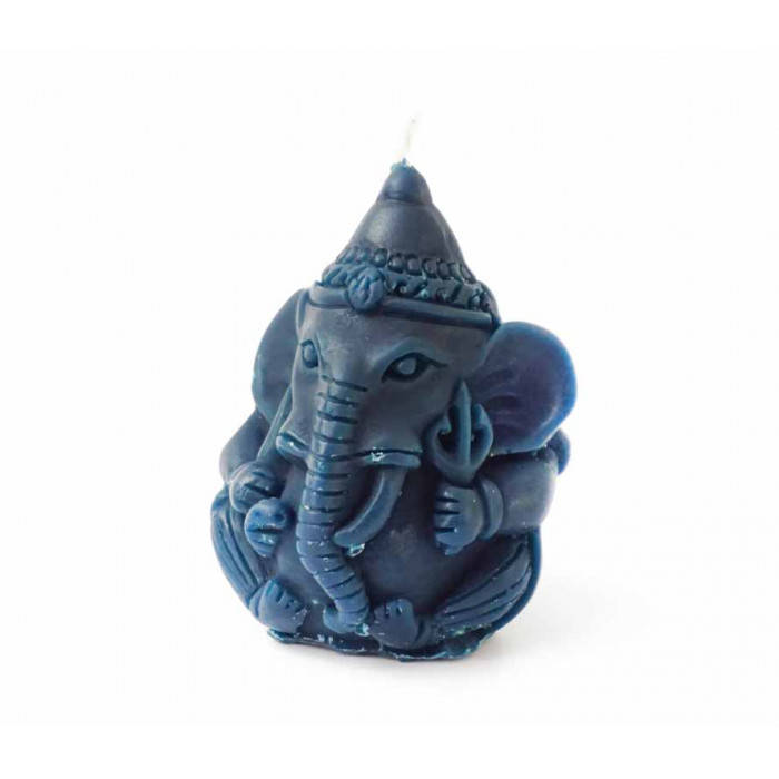 

Свеча восковая Ганеш синяя (6х4х5 см), Синий