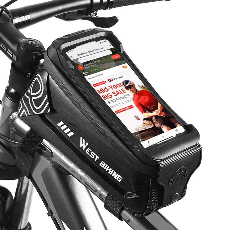 

Велосумка West Biking Hardcase черная