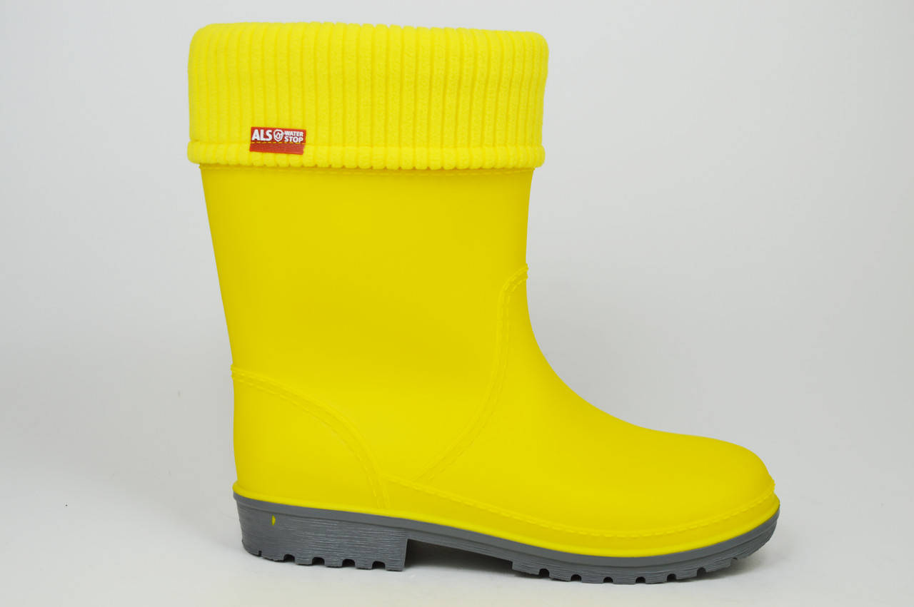 

Резиновые сапоги Alisa Line 801 Желтые 40-41, Желтый