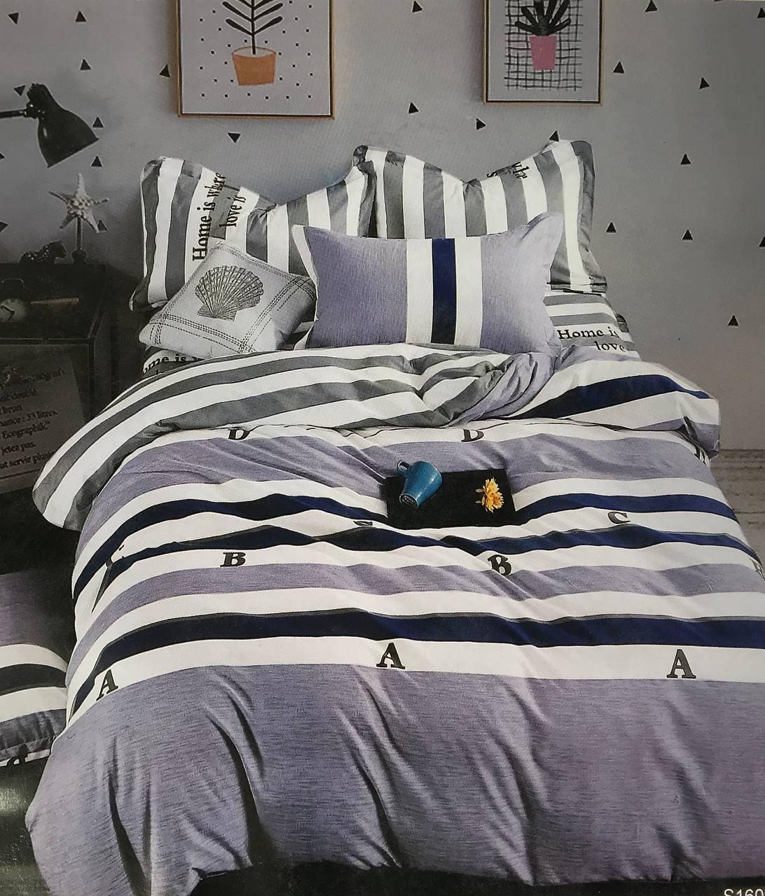 

Постельное двухспальное белье| сатин| ZARA | HOME Textile|, Синий