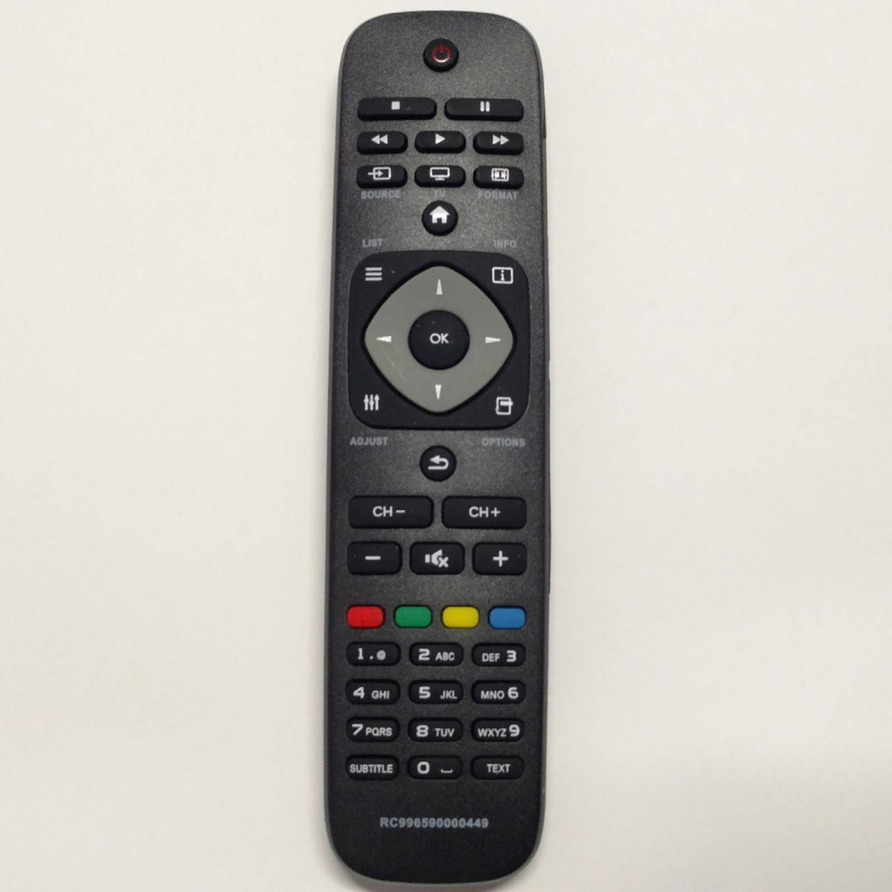 

Пульт Philips RC996590000449, Черный