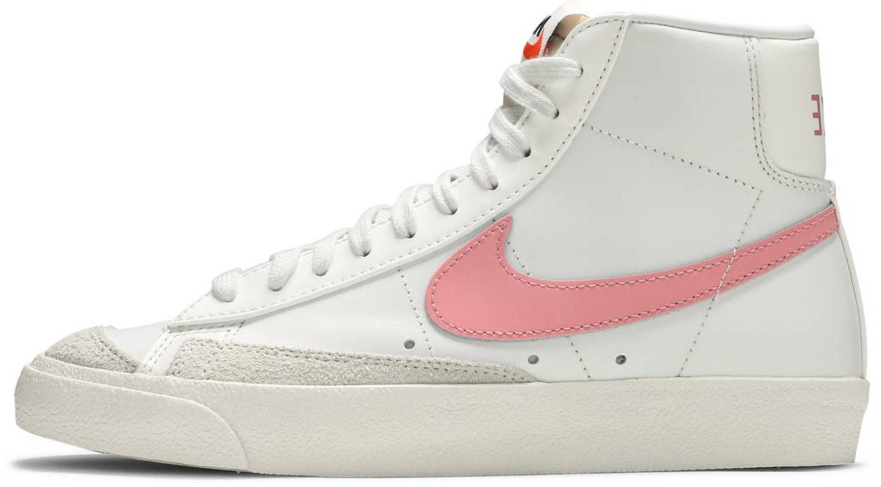 

Женские кроссовки Nike Blazer Mid 77 White Pink (найк блейзер, белые/розовые) 38, Белый