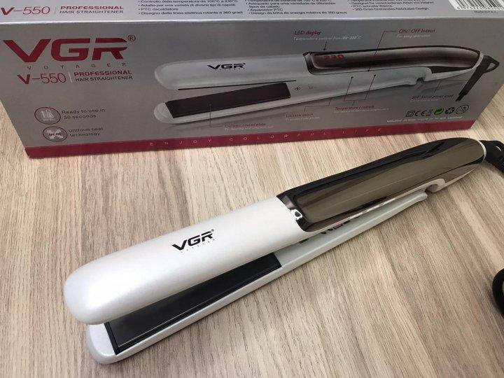 

Утюжок выпрямитель для волос VGR V-550 для профессионального ухода