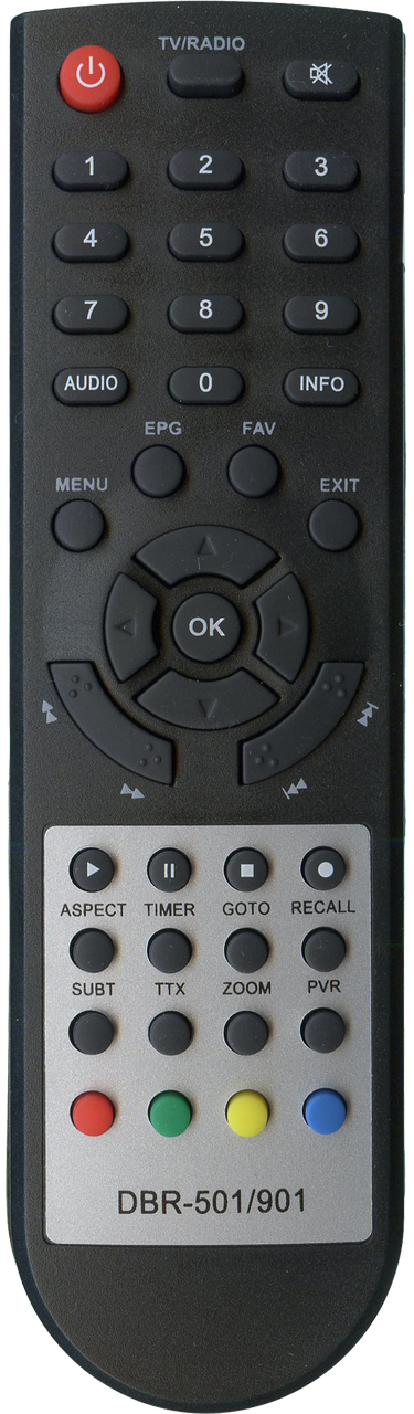 

Пульт для тюнера Orto HD 670L / 770G