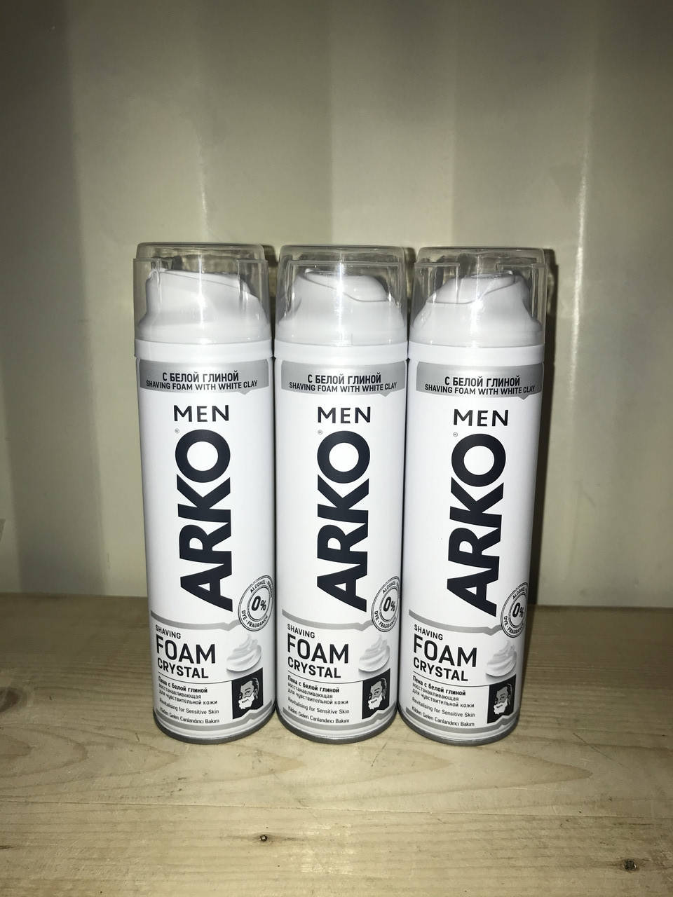 

Піна для гоління ARKO Men Crystal чоловіча, 200 мл