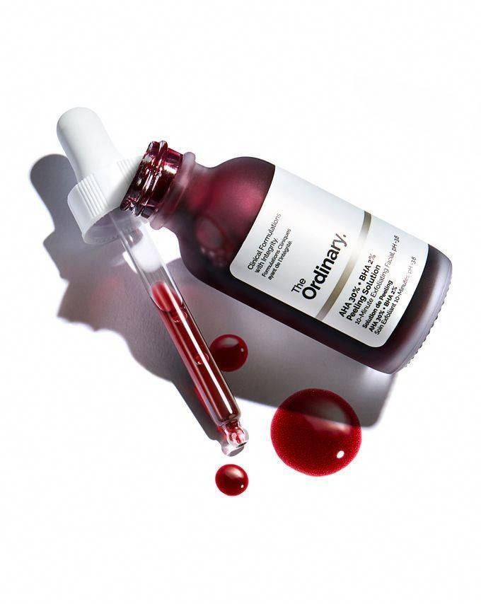 

The Ordinary AHA 30%+ BHA 2% Peeling Solution пилинг красный кровавый Ординари