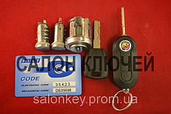 Fiat комплект замків з ключами Ключі з електронікою PCF7946