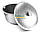Казан (каструля) алюмінієвий 10 л 32 см з ручками та кришкою Біол (K1000), фото 2