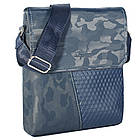 Сумка чоловіча Effeng через плече синя 54252, фото 2