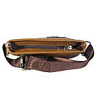 Сумка чоловіча Fashion через плече коричнева 54260, фото 2