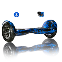 Гіроскутер Smart Way Balance 1000W синє полум'я, фото 6