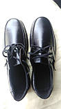 Туфлі ритуальні для похорону чоловічі класичні чорні 40-46 розмір, фото 2