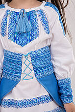 Вишитий костюм для дівчинки, фото 2