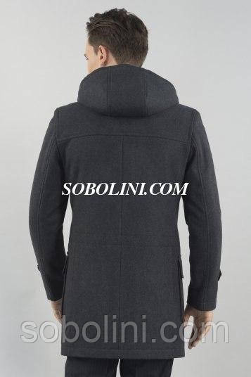 Пальто мужское демисезонное с капюшоном - фото 3 - id-p556365423