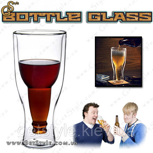 Келих із формою пляшки Bottle Glass 350 мл