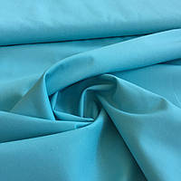 Саржа змішувальна для уніформи бірюзова, ширина 150 см