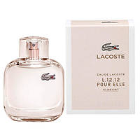 Жіночі парфуми Lacoste Eau de Lacoste L.12.12 pour Elle Elegant (Лакоста Пур Ель Елегант) Туалетна вода 90 ml/мл ліцензія