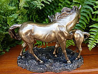 Колекційна статуетка Veronese Кінь з лошам WU68146A1, фото 3