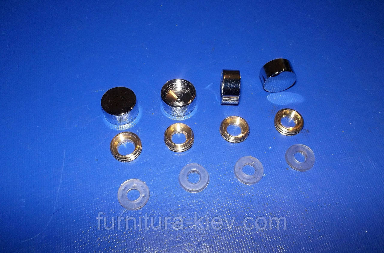 Склотримач, зеркалодержатель хром 10мм, фото 1