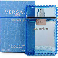 Чоловічі парфуми Versace Eau Fraiche Man (Версаче Мен Еу Фреш) Туалетна вода 100 ml/мл ліцензія