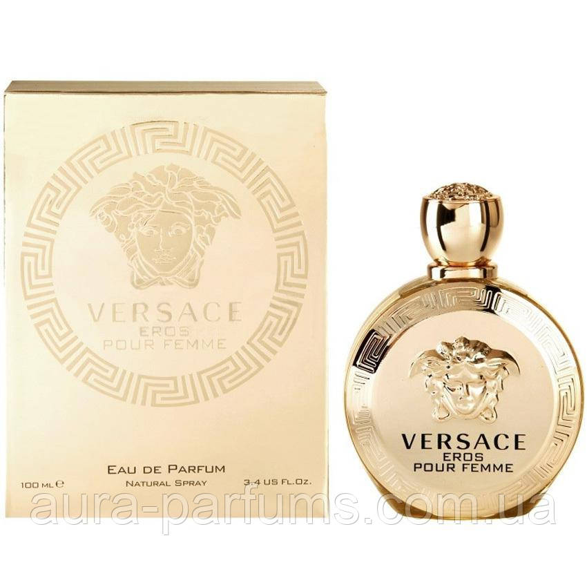 Жіночі парфуми Versace Eros Pour Femme (Версаче Ерос Пур Фам) Парфумована вода 100 ml/мл