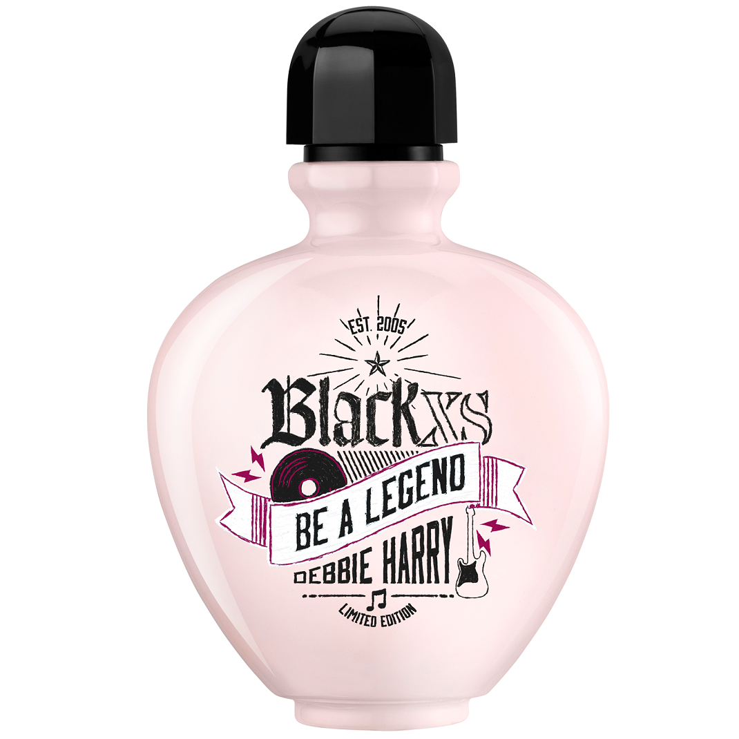 Paco Rabanne Black XS Be a Legend Debbie Harry туалетная вода 80 ml. (Пако Рабан Блэк Икс Эс Би е Легенд) - фото 2 - id-p556451158