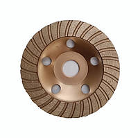 Шліфувальна чашка алмазна 125 мм. турбо