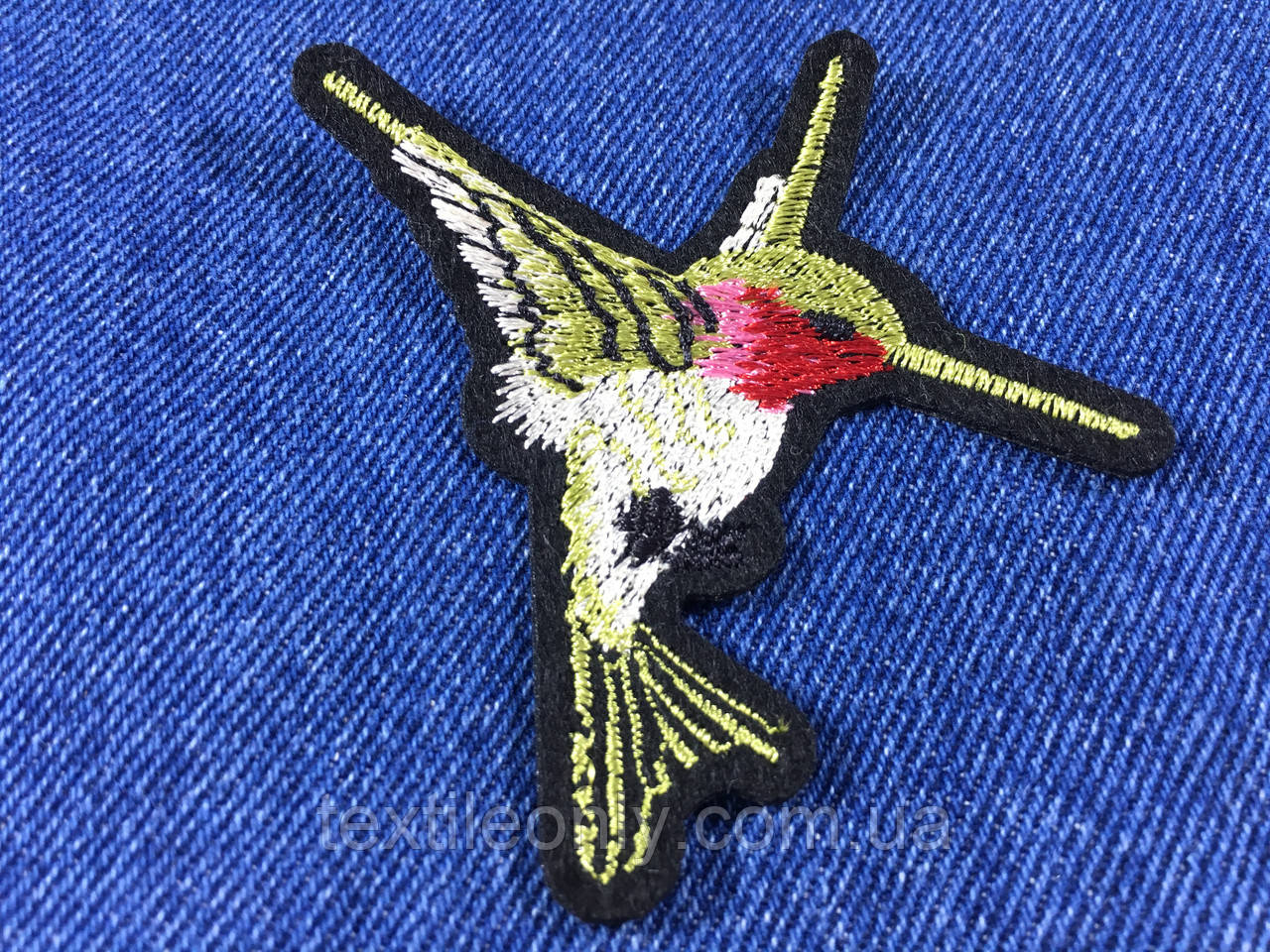 Нашивка Колібрі ліва 80х80