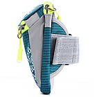 Спортивна сумка для смартфона на руку Tanluhu смарагд, фото 4